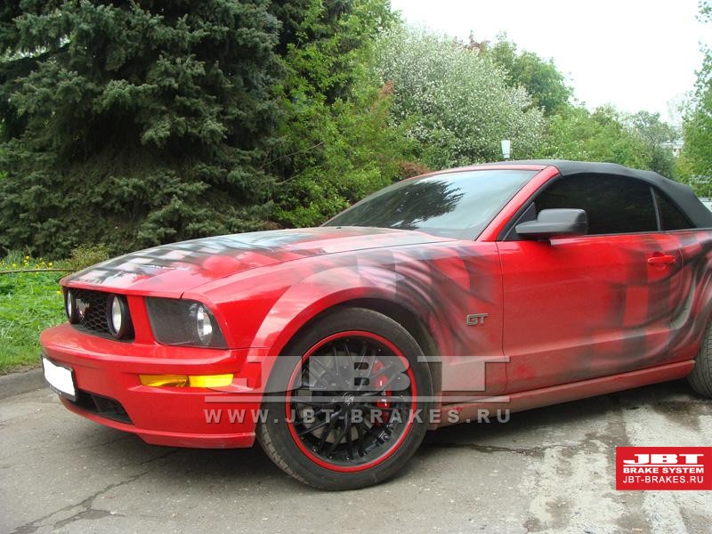 18.05.2011 ford mustang с тормозной системой jbt brakes
