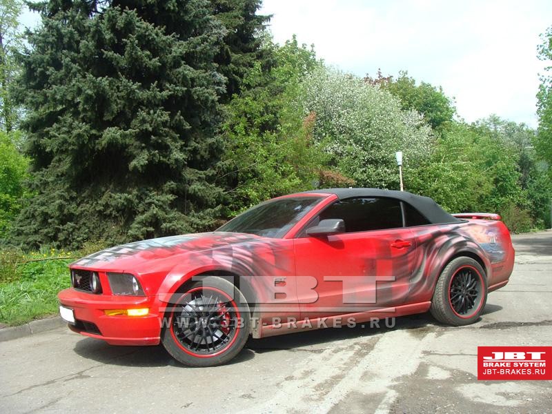 18.05.2011 ford mustang с тормозной системой jbt brakes