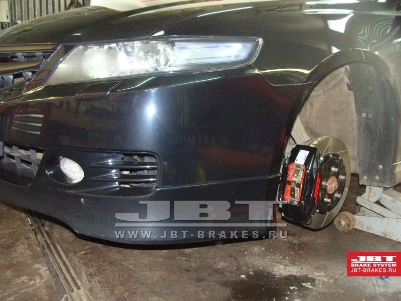 21.05.2011 honda accord с тормозной системой jbt brakes