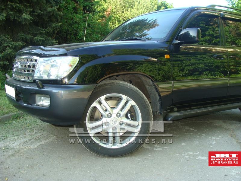 23.05.2011 land cruser 100 с тормозной системой jbt brakes