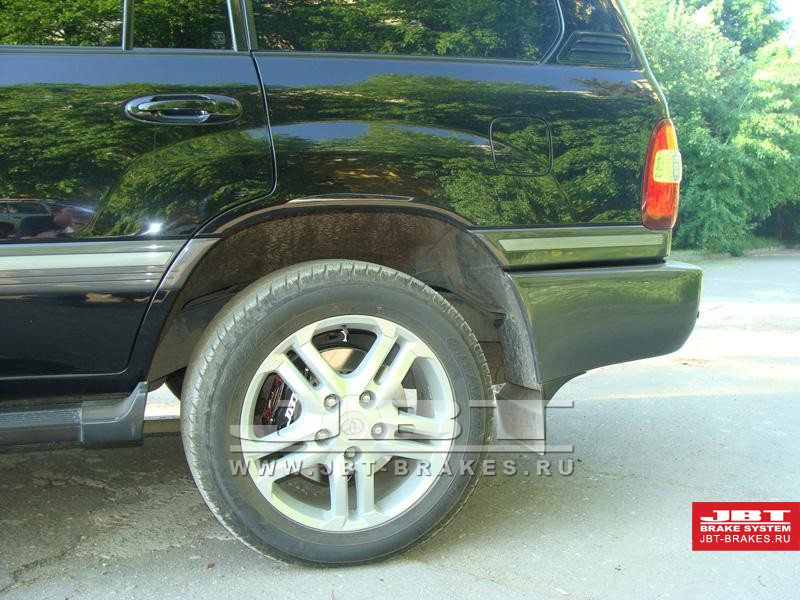 23.05.2011 land cruser 100 с тормозной системой jbt brakes