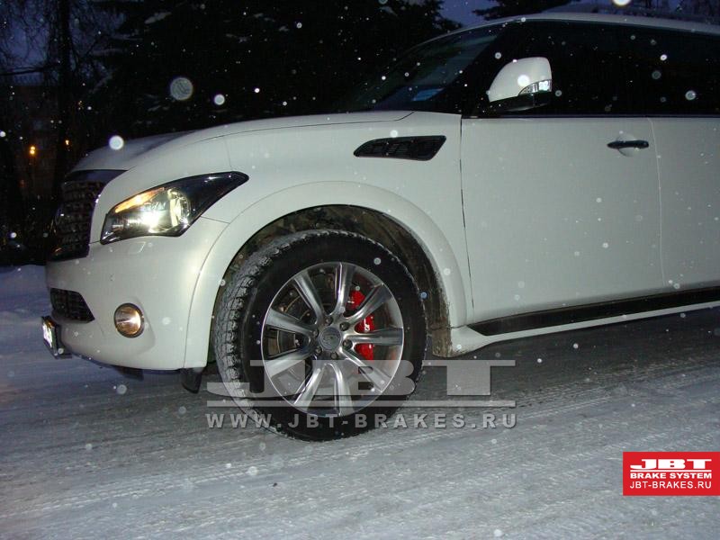 20.02.2012 Infiniti QX56 new с тормозной системой jbt brakes