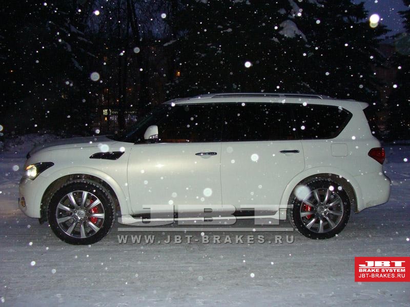 20.02.2012 Infiniti QX56 new с тормозной системой jbt brakes