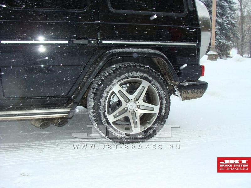 20.02.2012 Mercedes-Benz G-class с тормозной системой JBT Brakes